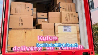 Máy rửa xe không chạm Kolon đang được chuyển đến khách hàng lâu năm của chúng tôi từ Đài Loan!