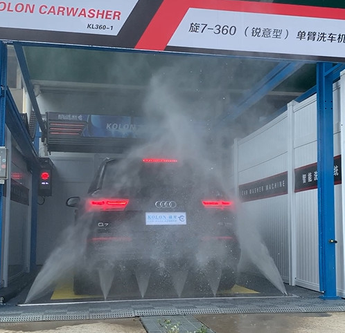 Lao động tiết kiệm Tự động Máy rửa xe không chạm KL360-1 15kw máy bơm nước 12kw máy sấy nước