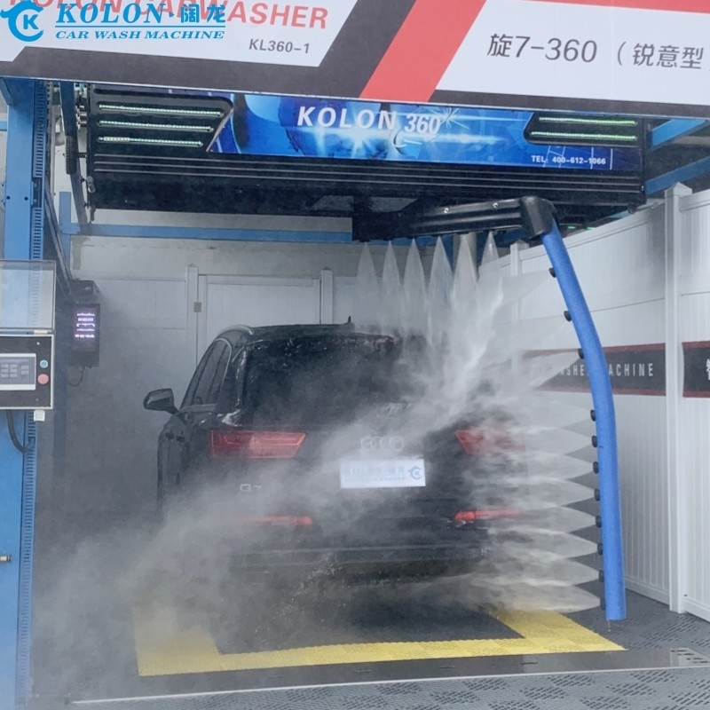 Lao động tiết kiệm Tự động Máy rửa xe không chạm KL360-1 15kw máy bơm nước 12kw máy sấy nước