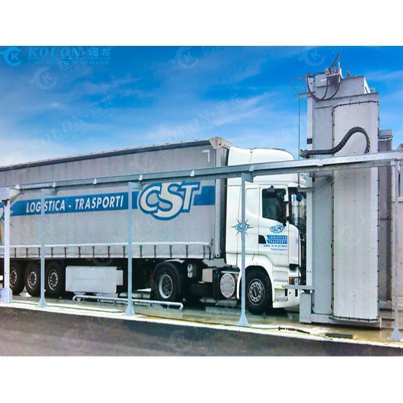 Máy giặt xe buýt tự động KL-RBUS Roll-Over Gantry Hot-Dip Galvanized CE Certified