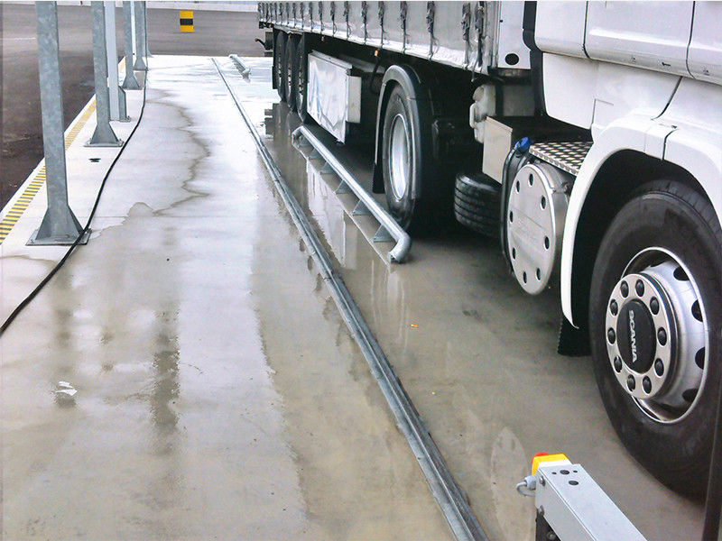 Máy giặt xe buýt tự động KL-RBUS Roll-Over Gantry Hot-Dip Galvanized CE Certified