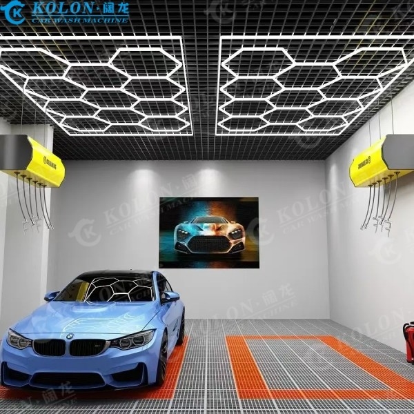 LED chi tiết công việc ống đèn cho xưởng ô tô Honeycomb
