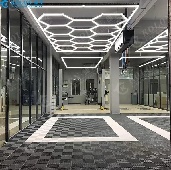 LED chi tiết công việc ống đèn cho xưởng ô tô Honeycomb