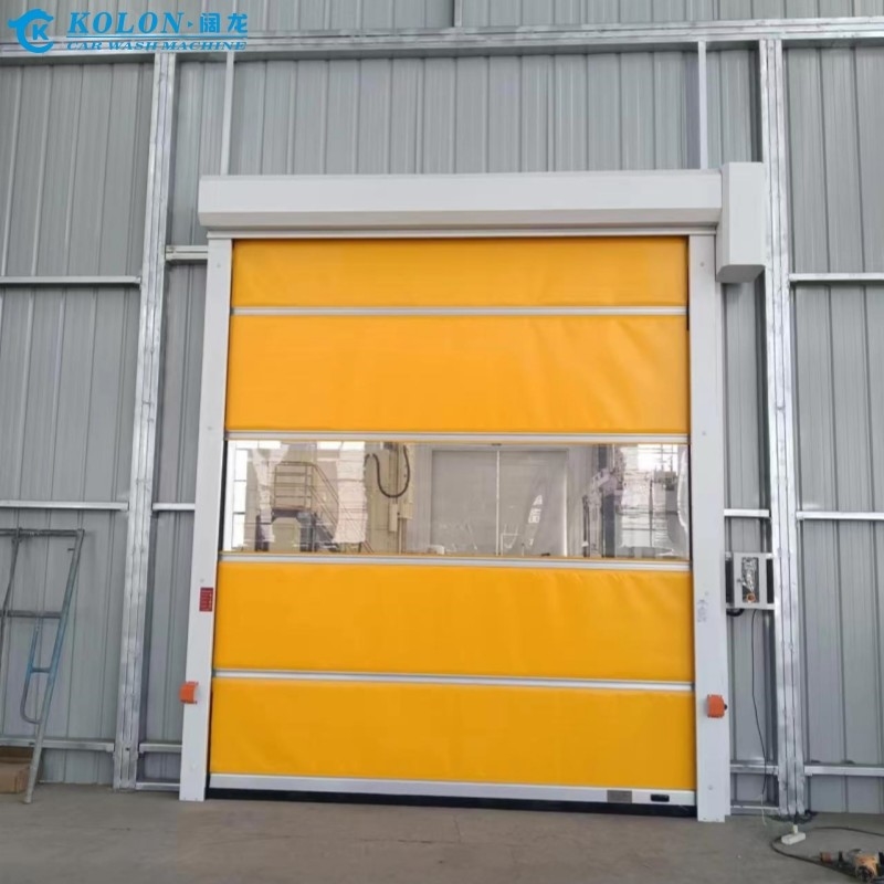Cửa cuộn tự động Cửa nhà để xe điện điều khiển từ xa biệt thự thép không gỉ cửa cuộn