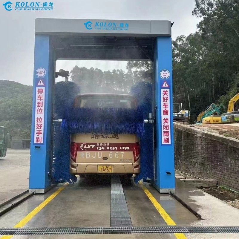 Kolon trải nghiệm kết quả làm sạch vô song với máy giặt xe buýt hàng đầu của chúng tôi