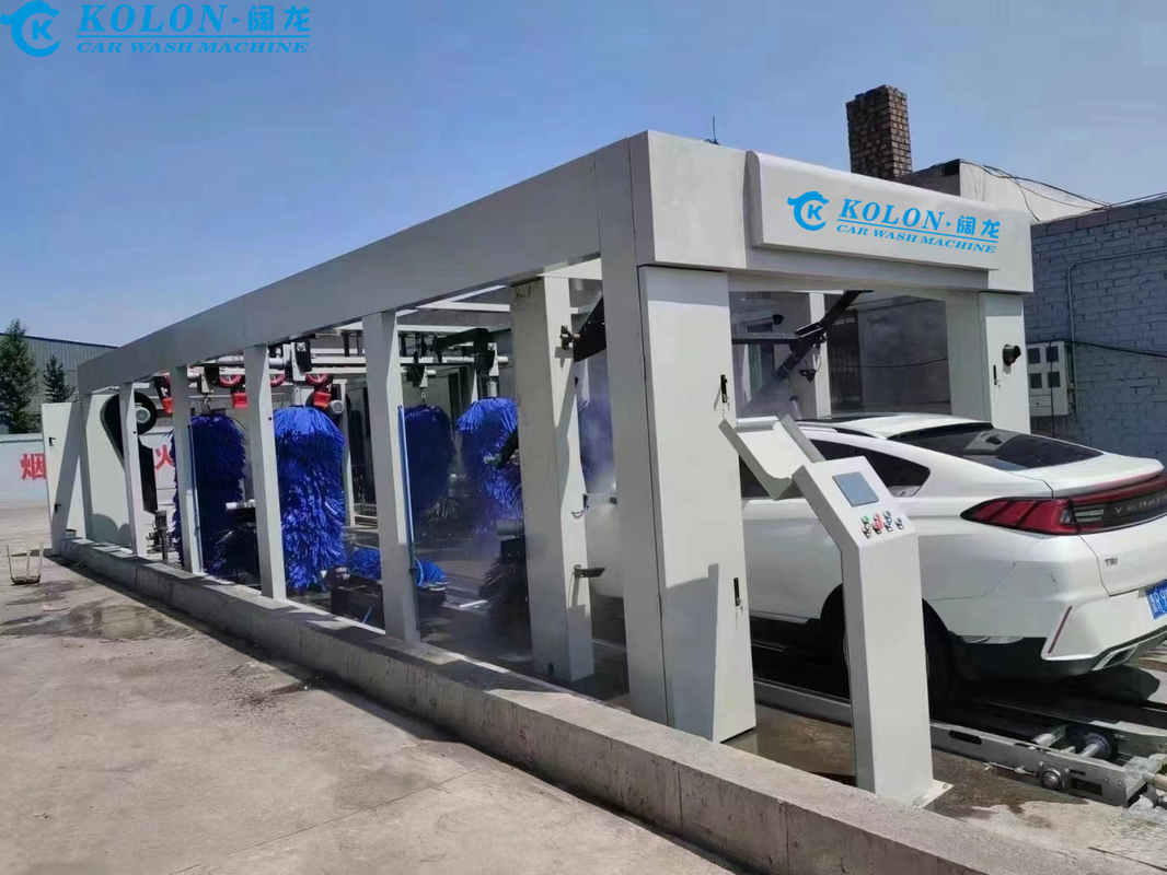 Nguồn cung cấp nước DN25mm/Tỷ lệ dòng chảy nước≥80L/min Thiết bị đường hầm rửa xe để làm sạch