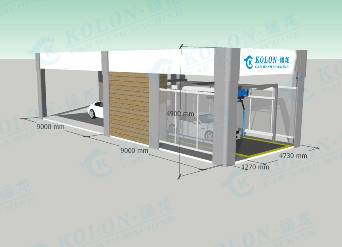 KOLON 380V 24.5kW Máy rửa xe không chạm với chức năng rửa áp suất cao