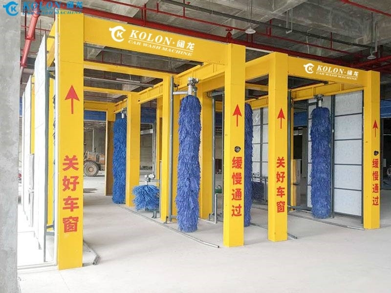 KOLON Áp suất nước 0,3-0,5MPa Máy làm sạch xe buýt tự động để làm sạch nhanh chóng và hiệu quả