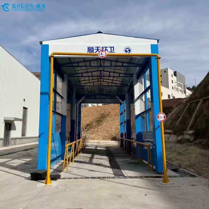 Máy giặt và sáp xe buýt linh hoạt cho các loại xe khác nhau