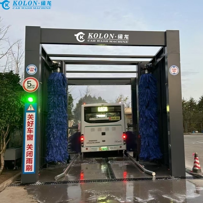 Tiết kiệm thời gian 3-5 phút mỗi xe ô tô xe buýt máy làm sạch với chiều dài tối đa không giới hạn