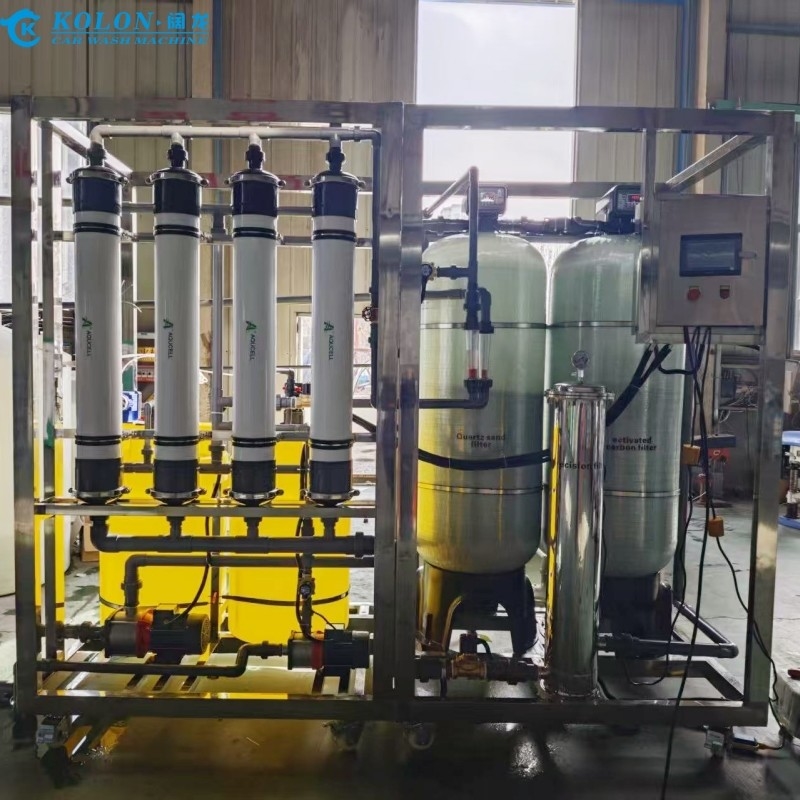 Kolon 4 m 3 / H,6 bước hệ thống xử lý nước hiện đại Stainless Steel hệ thống xử lý nước thải