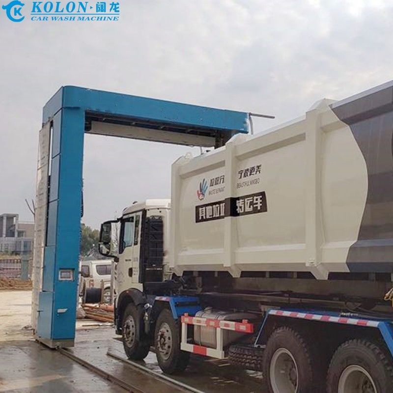 Máy rửa và khử trùng xe y tế Kolon Máy tích hợp Tiết kiệm nước Hệ thống rửa xe buýt điện