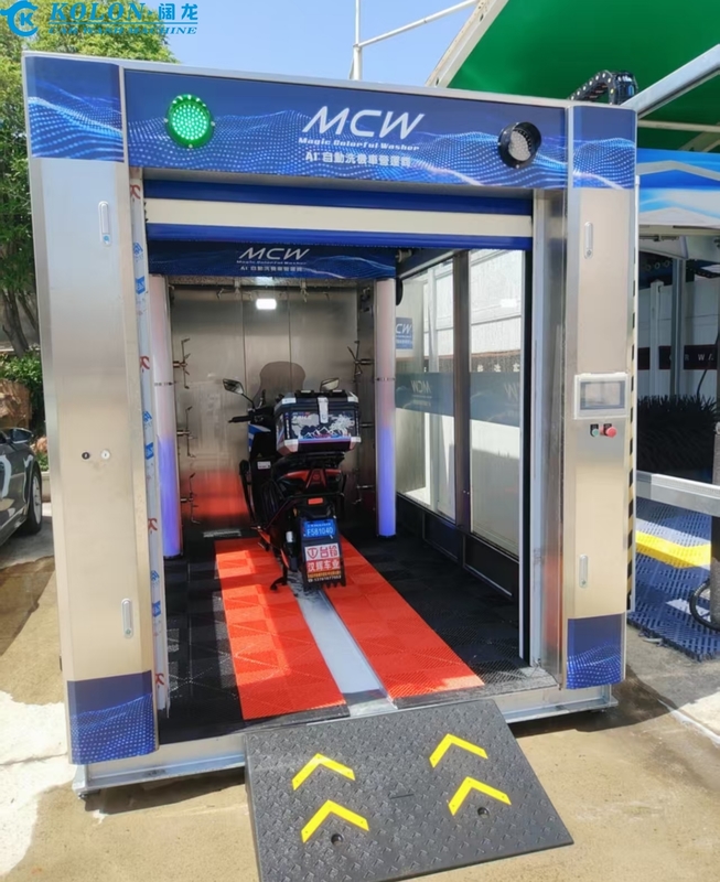 Máy rửa xe máy cao áp điều khiển từ xa, dòng KOLON KL-A, mẫu mới nhất, bằng thép không gỉ