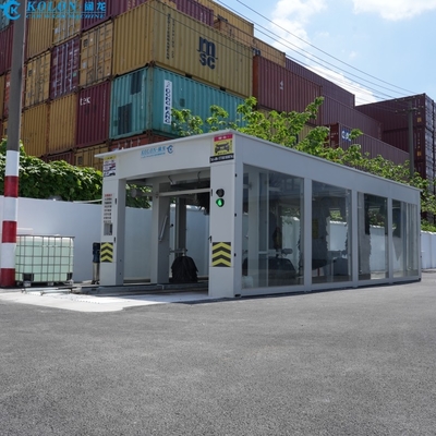 Máy giặt xe hiệu quả đường hầm với sử dụng sáp và dầu gội thấp