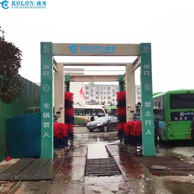 5-7 xe buýt / giờ Máy rửa xe buýt Với tốc độ làm sạch 2-3min / xe