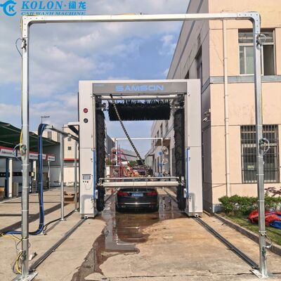 KOLON Máy rửa không tiếp xúc xe buýt bền 23m được thiết kế để cung cấp các giải pháp làm sạch kỹ lưỡng cho các hạm đội giao thông công cộng và các nhà khai thác xe buýt tư nhân