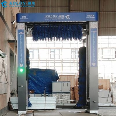 Máy rửa xe buýt chịu tải nặng Kolon được thiết kế để xử lý thường xuyên và mang lại kết quả làm sạch đồng đều trên nhiều mẫu xe buýt khác nhau